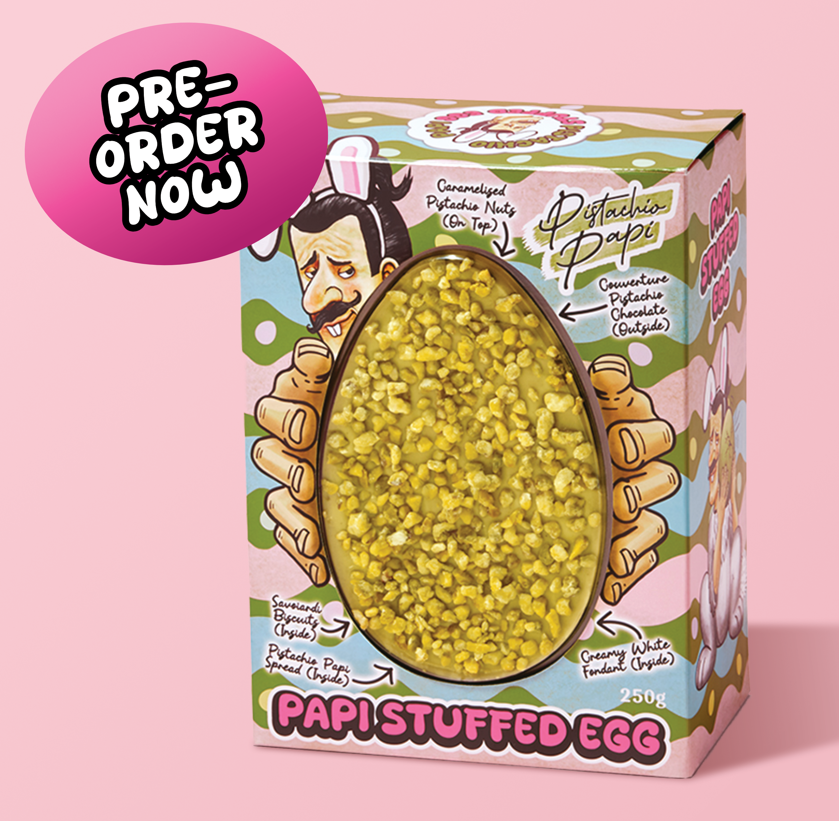 Pistachio Papi Stuffed Egg 2025