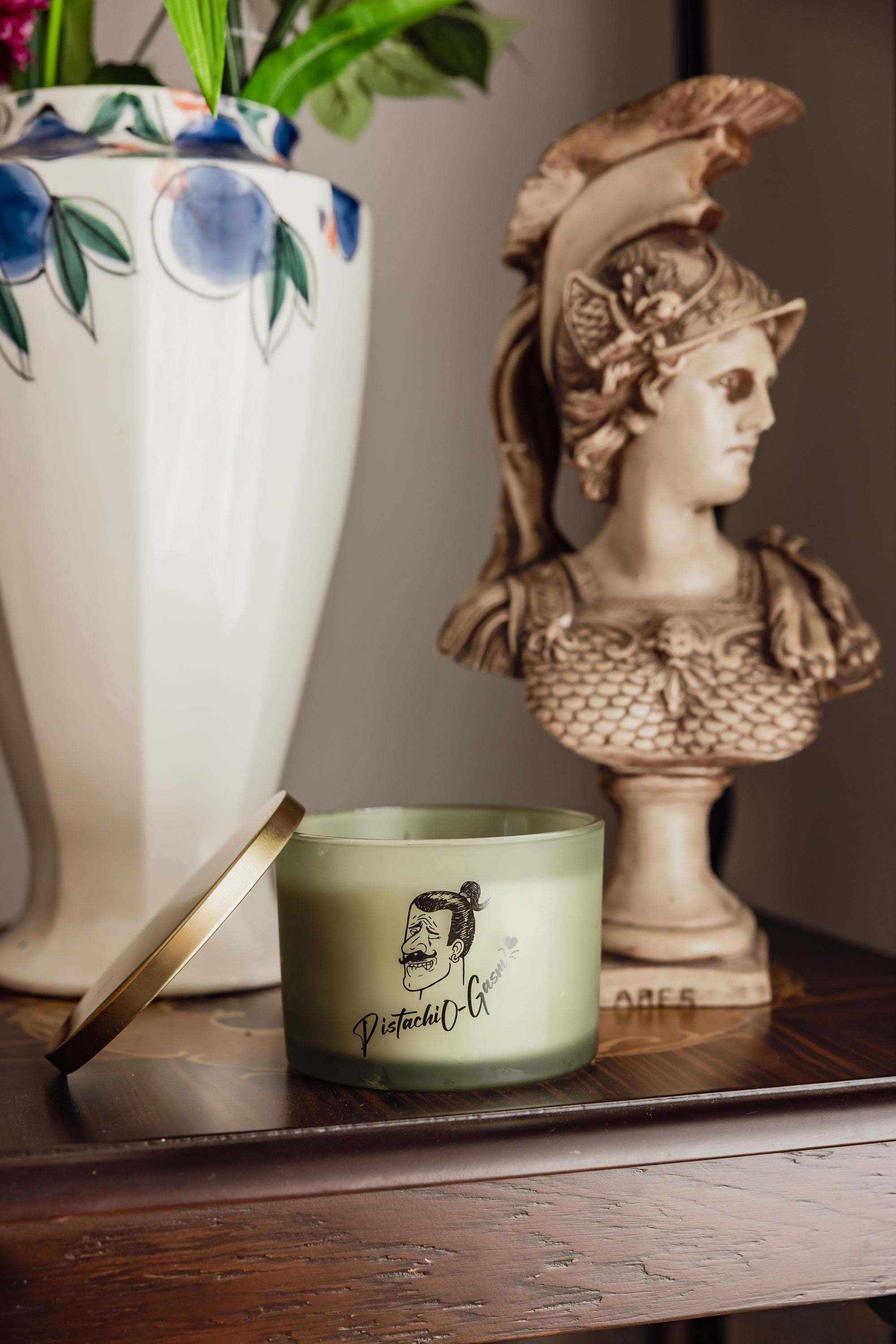 Pistachiogasm Triple Scented Soy Candle (500g)