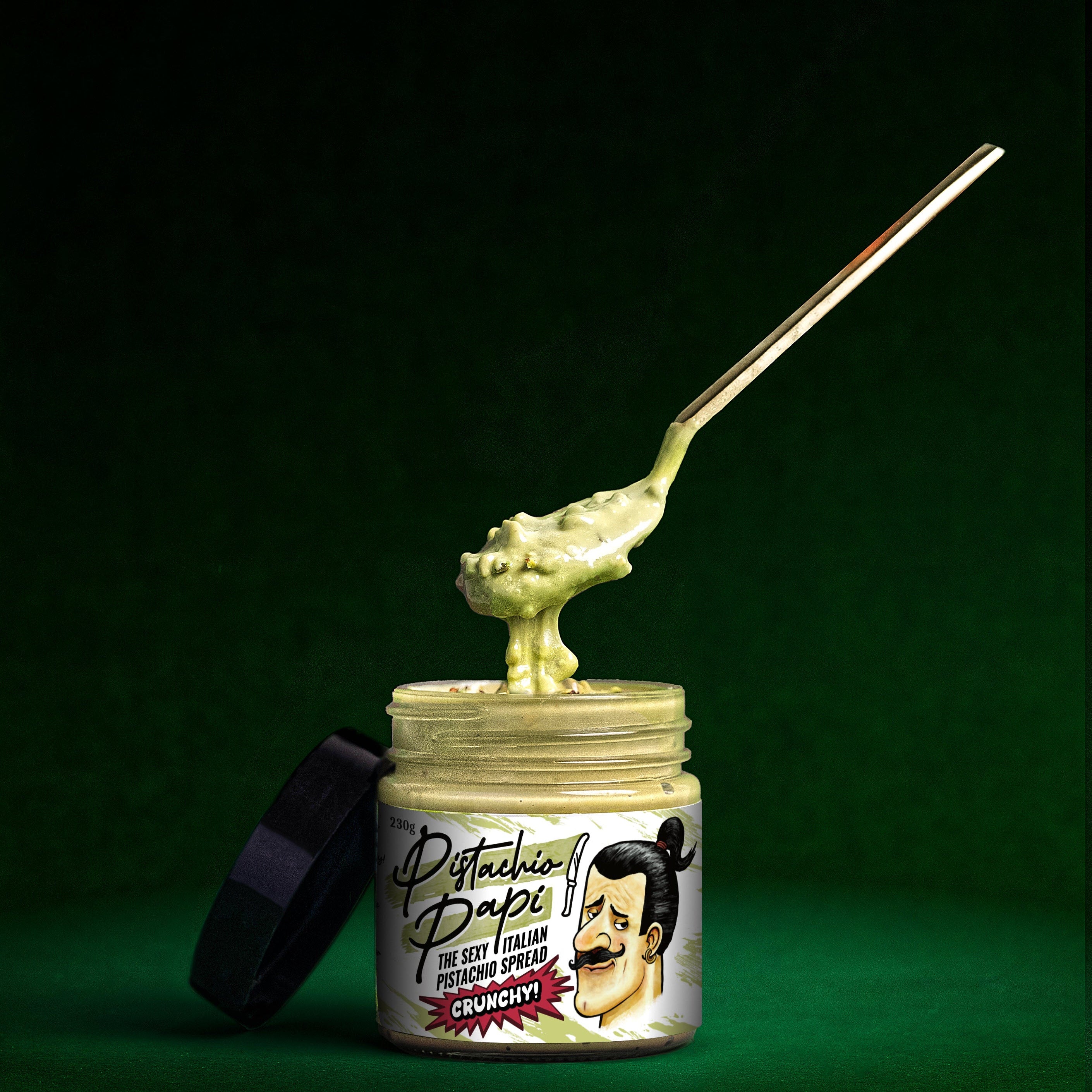 Pistachio Papi CRUNCHY Spread (230g)